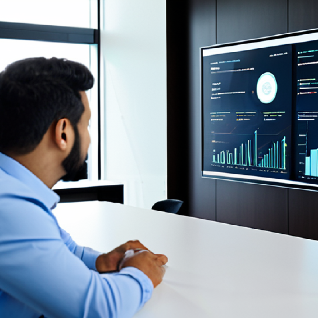 A diverse group of professional business individuals, fully clothed in modest business attire, are engaged in a collaborative discussion in a sleek, modern high-tech office. Large digital screens display complex data visualizations and innovative software interfaces in the background, symbolizing cutting-edge innovation. The atmosphere is one of focused innovation and partnership. Perfect anatomy, correct proportions, natural pose, well-formed hands, proper finger count, natural body proportions. Safe for work, appropriate content, fully clothed, professional, high quality.