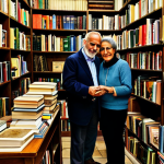 Cozy Bookstore in Old Jerusalem**

"A charming, cluttered bookstore in the Old City of Jerusalem, filled with ancient texts and modern novels, warm lighting, overflowing shelves, a friendly bookseller assisting a customer, fully clothed, modest attire, safe for work, perfect anatomy, correct proportions, professional photography, high quality, family-friendly."

**