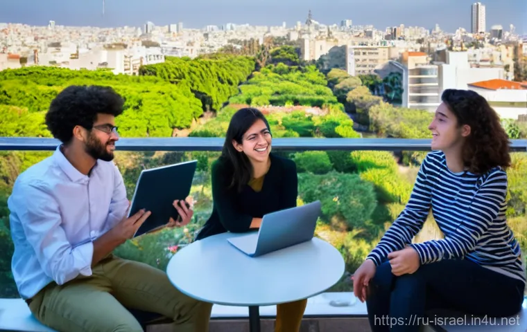 이스라엘의 주요 대학 랭킹 - **Prompt for the Hebrew University of Jerusalem:**
    "A serene and inspiring scene at the Hebrew U...